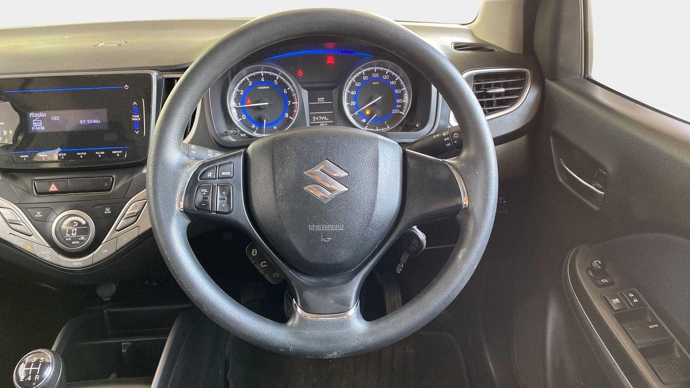 2020 Maruti Baleno DELTA PETROL 1.2, Petrol, Manual, 54,733 km, Steering Wheel Close Up