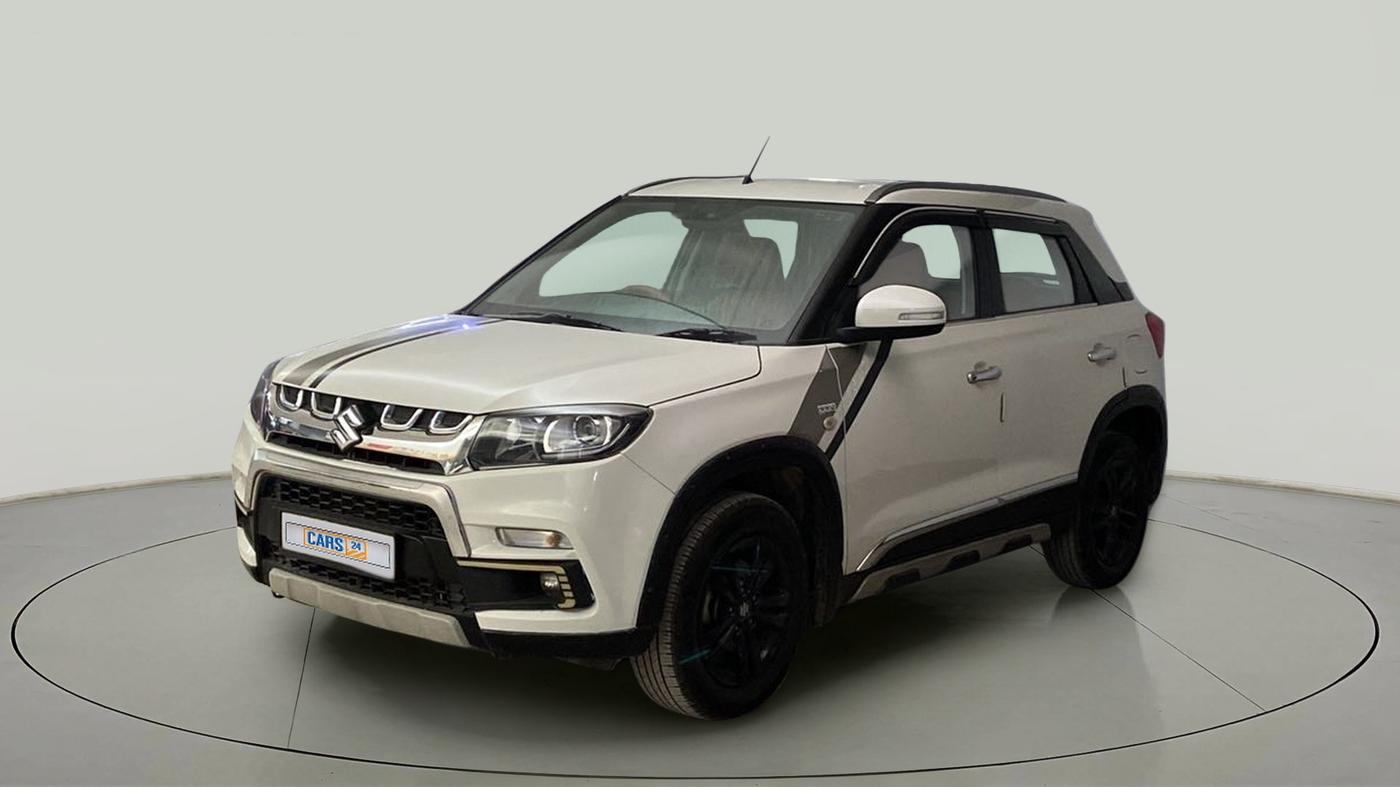 2019 Maruti Vitara Brezza ZDI AMT, Diesel, Automatic, 28,098 km, Left Front Diagonal