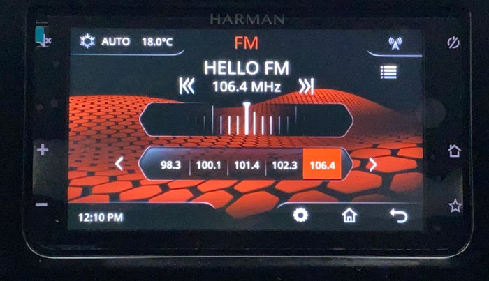 2022 Tata TIGOR XZ PLUS CNG, CNG, Manual, 9,872 km, Infotainment System