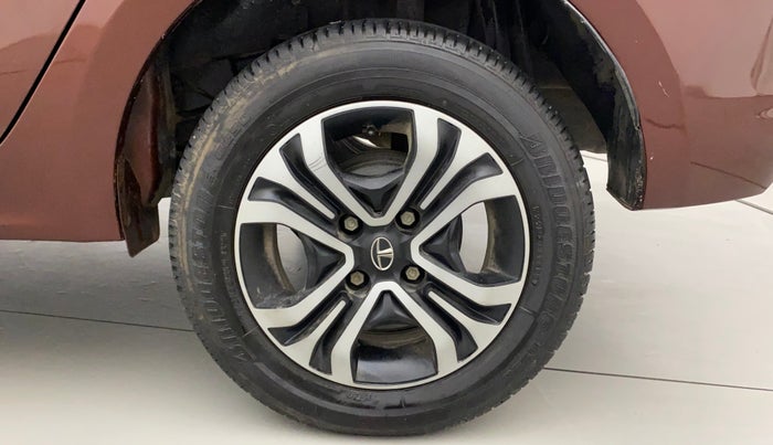 2022 Tata TIGOR XZ PLUS CNG, CNG, Manual, 9,872 km, Left Rear Wheel