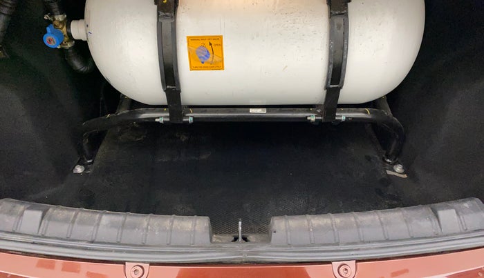2022 Tata TIGOR XZ PLUS CNG, CNG, Manual, 9,872 km, Boot Inside