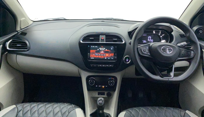2022 Tata TIGOR XZ PLUS CNG, CNG, Manual, 9,872 km, Dashboard