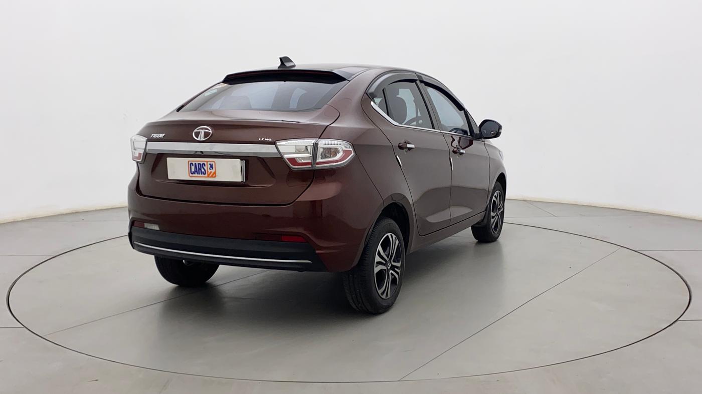 2022 Tata TIGOR XZ PLUS CNG, CNG, Manual, 9,872 km, Right Back Diagonal