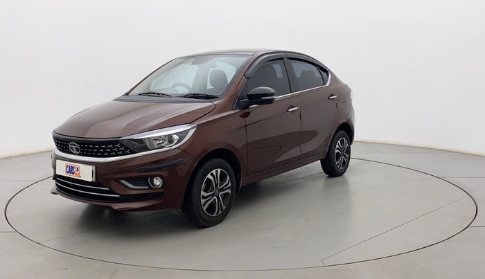 2022 Tata TIGOR XZ PLUS CNG, CNG, Manual, 9,872 km, Left Front Diagonal