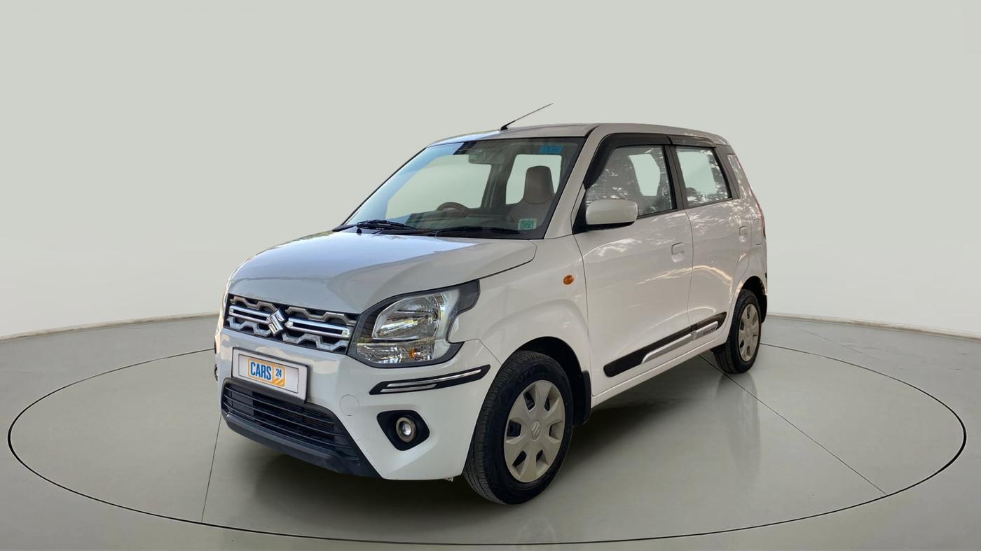 2020 Maruti New Wagon-R VXI 1.2, Petrol, Manual, 38,064 km, Left Front Diagonal