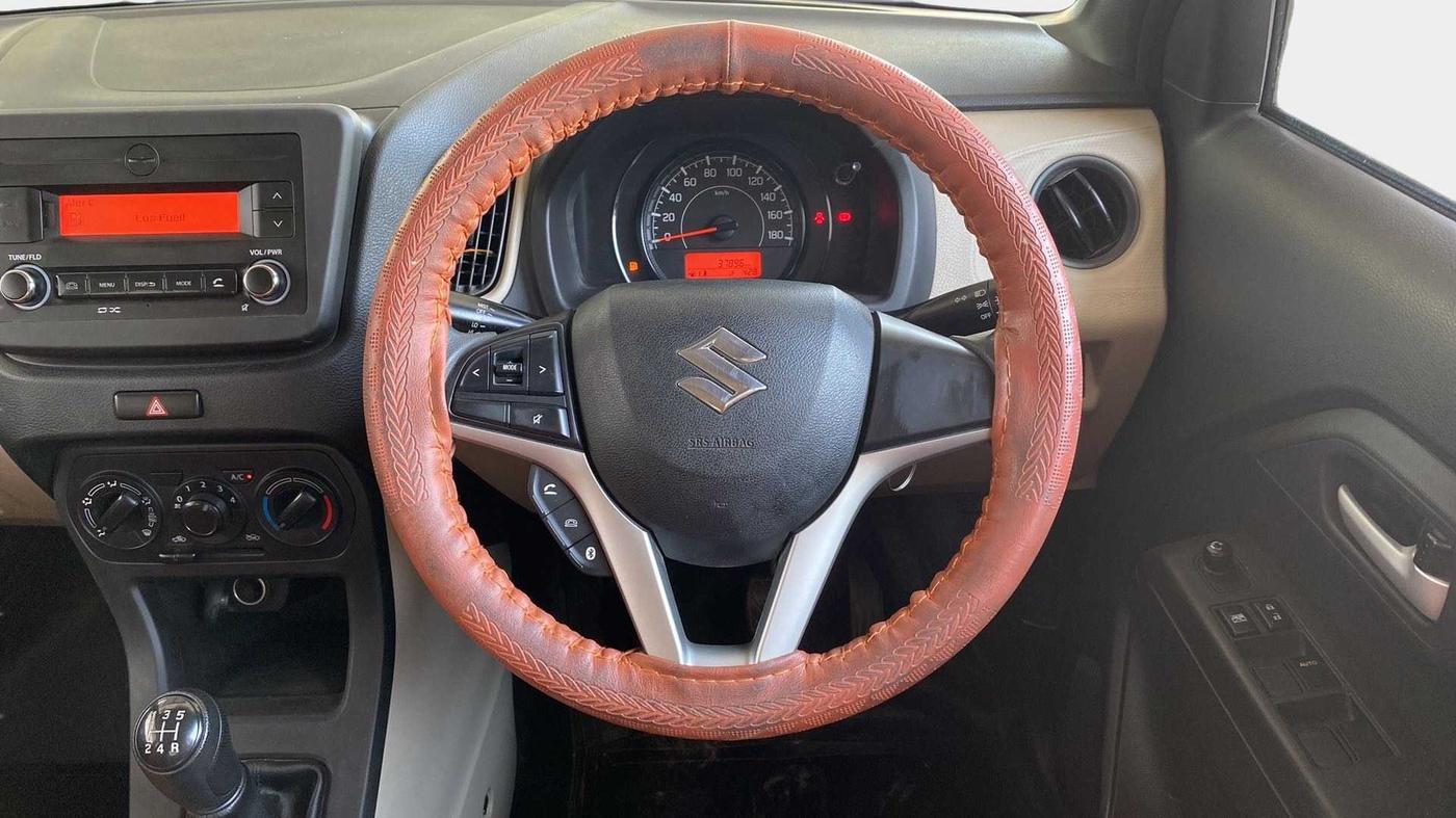 2020 Maruti New Wagon-R VXI 1.2, Petrol, Manual, 38,064 km, Steering Wheel Close Up