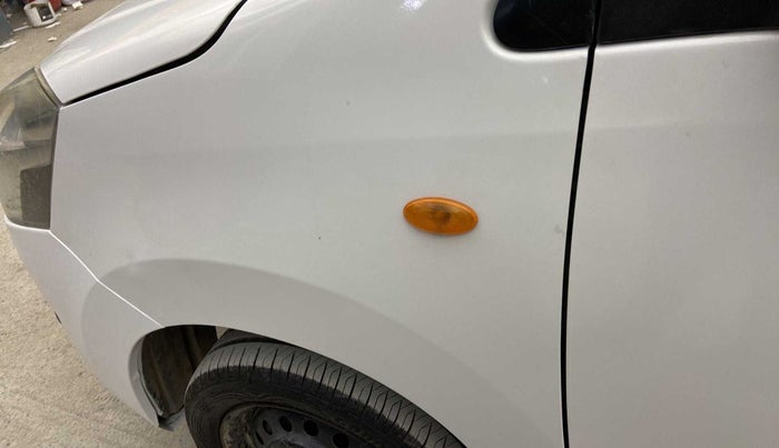 2018 Maruti Wagon R 1.0 VXI AMT, Petrol, Automatic, 27,391 km, Left fender - Slightly dented