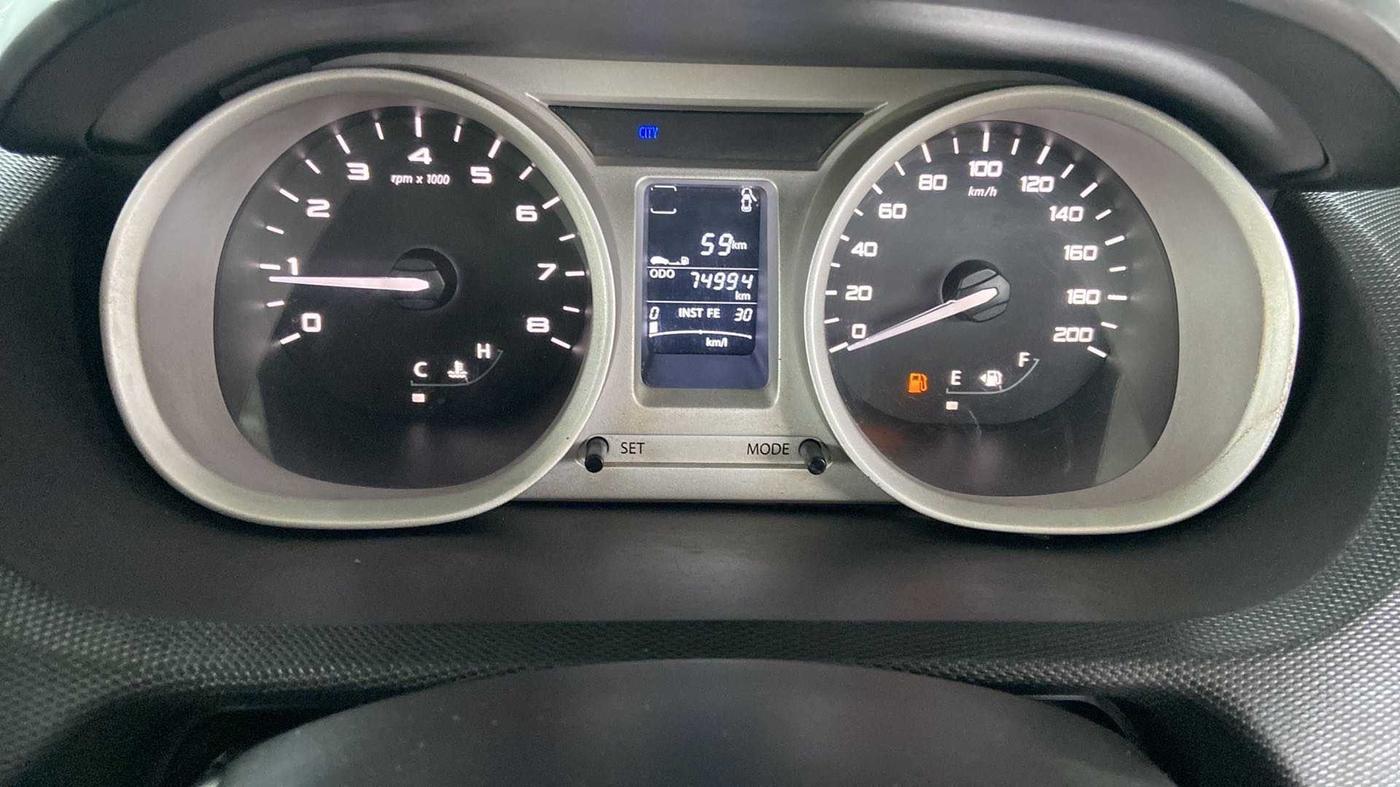 2016 Tata Tiago XZ PETROL, Petrol, Manual, 75,001 km, Odometer Image