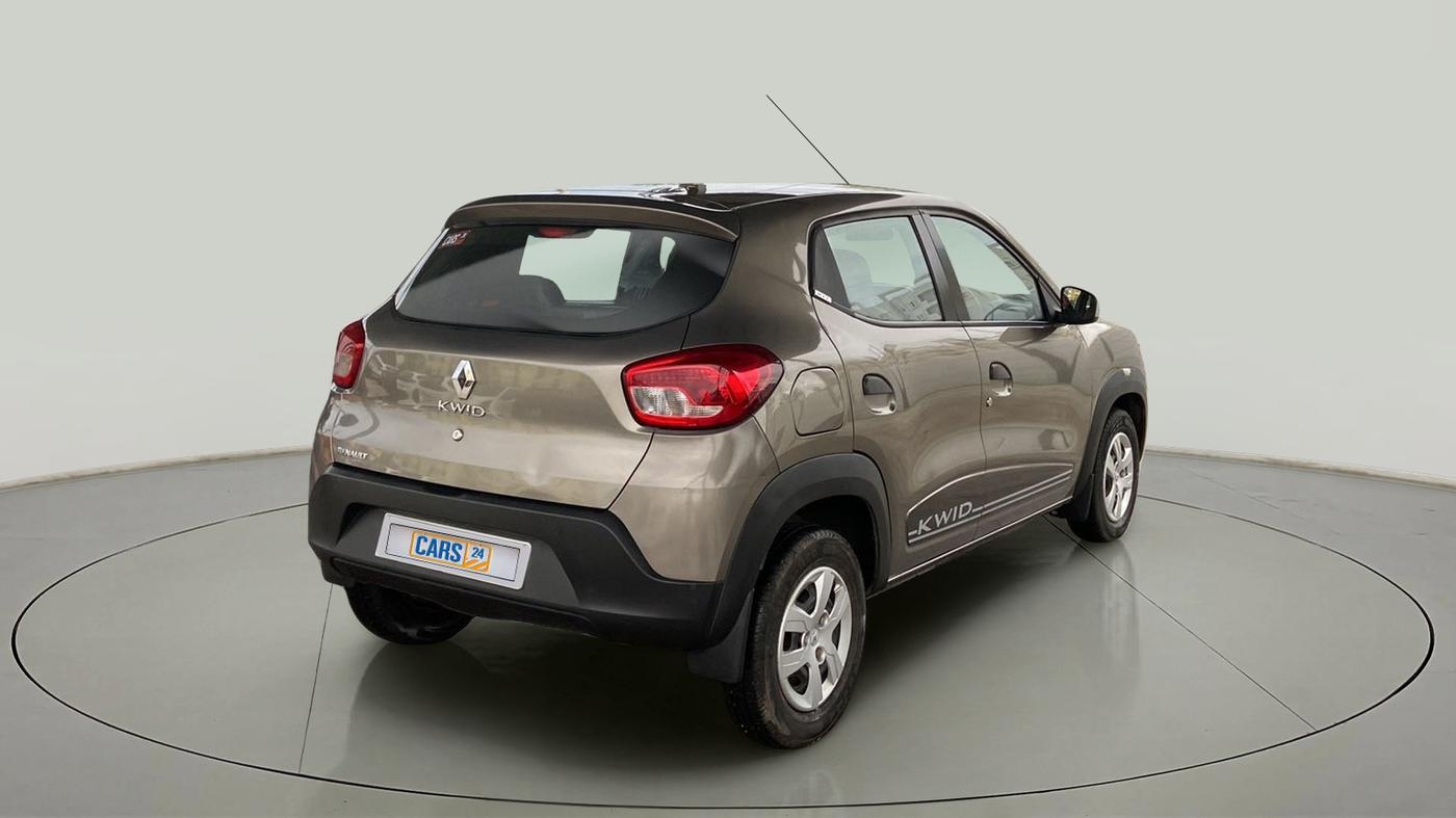 2018 Renault Kwid RXT 1.0 (O), Petrol, Manual, 23,746 km, Right Back Diagonal