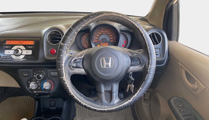 2014 Honda Amaze 1.2L I-VTEC S, Petrol, Manual, 64,106 km, Steering Wheel Close Up