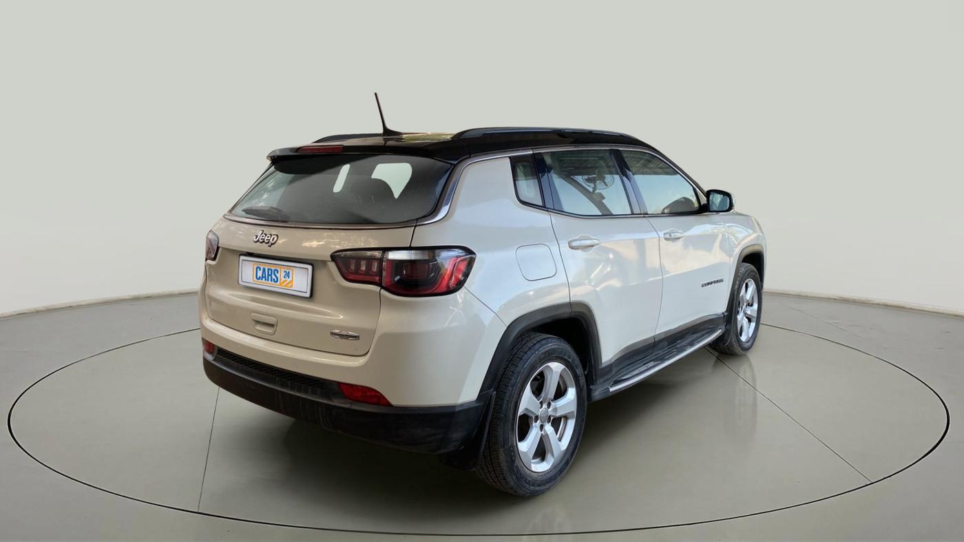 2017 Jeep Compass LONGITUDE (O) 2.0 DIESEL, Diesel, Manual, 98,052 km, Right Back Diagonal