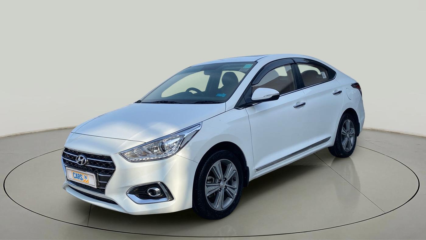 2019 Hyundai Verna 1.6 SX (O) CRDI MT, Diesel, Manual, 54,165 km, Left Front Diagonal
