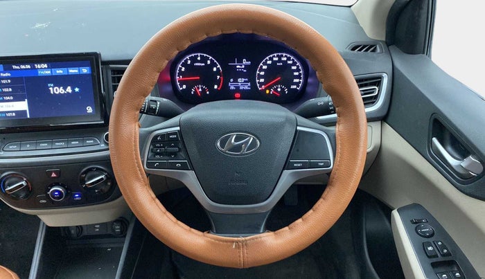 2020 Hyundai Verna S 1.5 PETROL MT, Petrol, Manual, 38,359 km, Steering Wheel Close Up