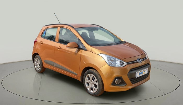 2015 Hyundai Grand i10 SPORTZ 1.2 KAPPA VTVT, Petrol, Manual, 24,680 km, Right Front Diagonal