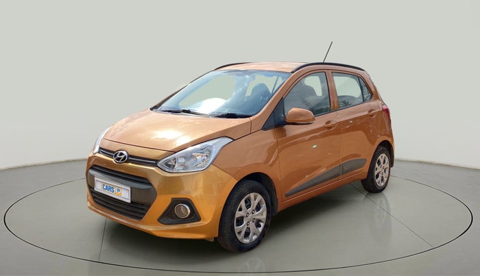 2015 Hyundai Grand i10 SPORTZ 1.2 KAPPA VTVT, Petrol, Manual, 24,680 km, Left Front Diagonal