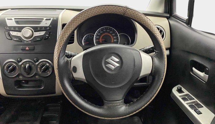 2015 Maruti Wagon R 1.0 VXI, Petrol, Manual, 66,311 km, Steering Wheel Close Up