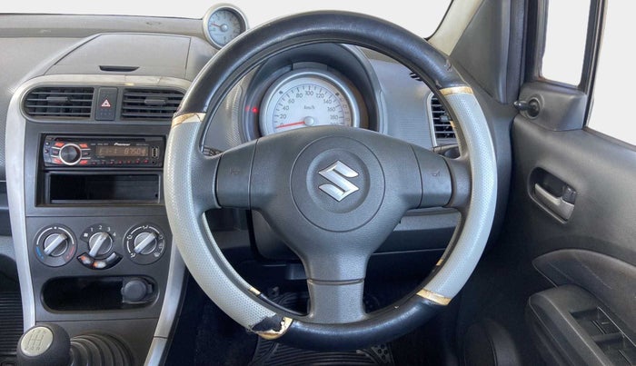 2011 Maruti Ritz VXI, Petrol, Manual, 54,811 km, Steering Wheel Close Up