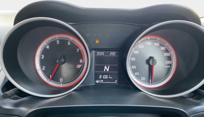 2018 Maruti Swift VXI AMT, Petrol, Automatic, 81,056 km, Odometer Image