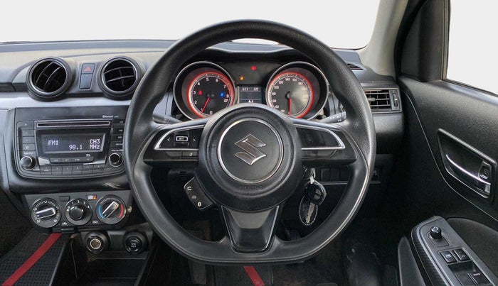 2018 Maruti Swift VXI AMT, Petrol, Automatic, 72,198 km, Steering Wheel Close Up