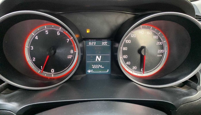 2018 Maruti Swift VXI AMT, Petrol, Automatic, 72,198 km, Odometer Image