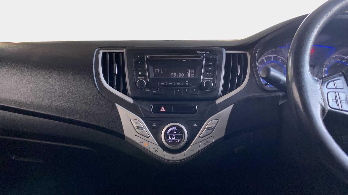 2018 Maruti Baleno DELTA PETROL 1.2, Petrol, Manual, 95,609 km, Air Conditioner