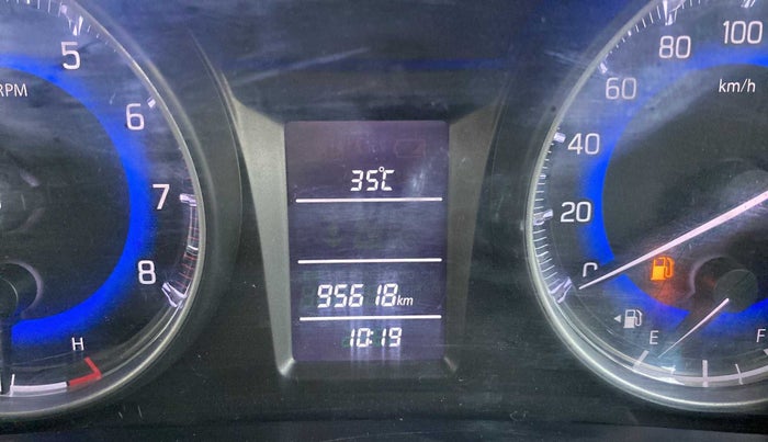 2018 Maruti Baleno DELTA PETROL 1.2, Petrol, Manual, 95,609 km, Odometer Image