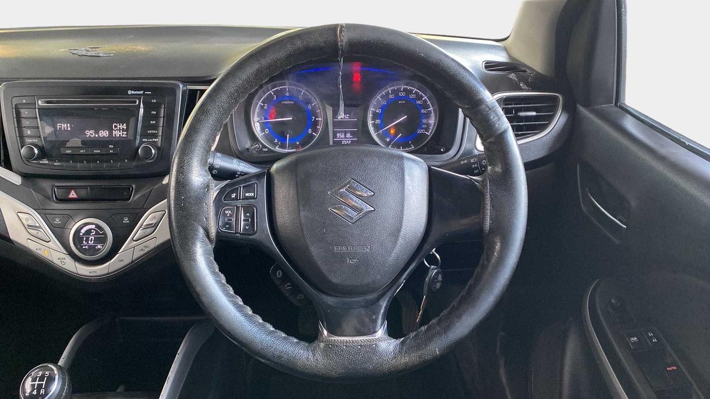 2018 Maruti Baleno DELTA PETROL 1.2, Petrol, Manual, 95,609 km, Steering Wheel Close Up