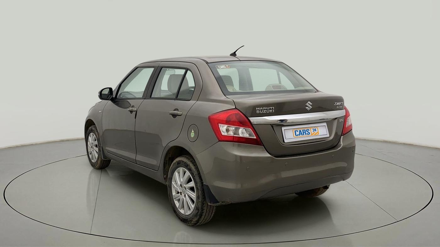 2016 Maruti Swift Dzire ZXI, CNG, Manual, 38,120 km, Left Back Diagonal
