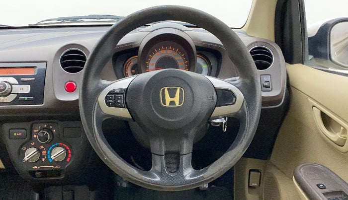 2012 Honda Brio S MT, Petrol, Manual, 67,190 km, Steering Wheel Close Up