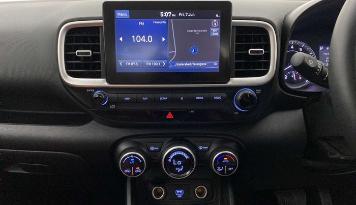 2021 Hyundai VENUE SX PLUS 1.0 TURBO DCT, Petrol, Automatic, 24,873 km, Air Conditioner