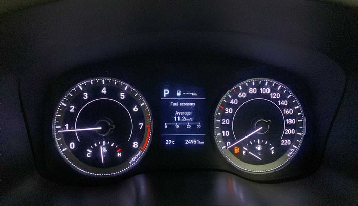 2021 Hyundai VENUE SX PLUS 1.0 TURBO DCT, Petrol, Automatic, 24,873 km, Odometer Image