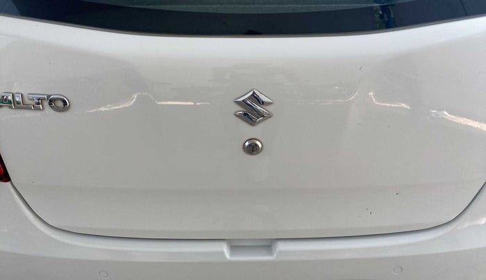 2020 Maruti Alto VXI, Petrol, Manual, 32,946 km, Dicky (Boot door) - Minor scratches