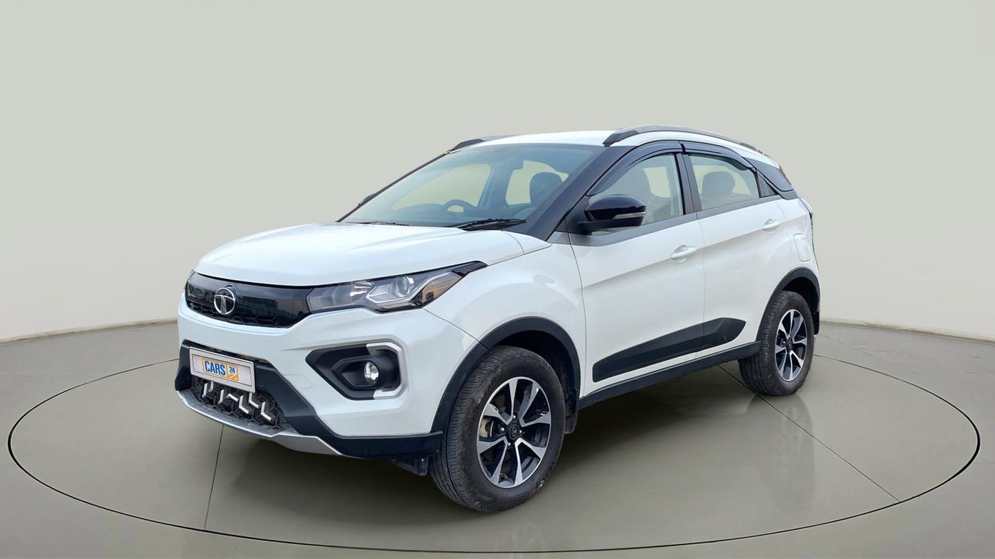 2021 Tata NEXON XZA PLUS DIESEL, Diesel, Automatic, 50,495 km, Left Front Diagonal