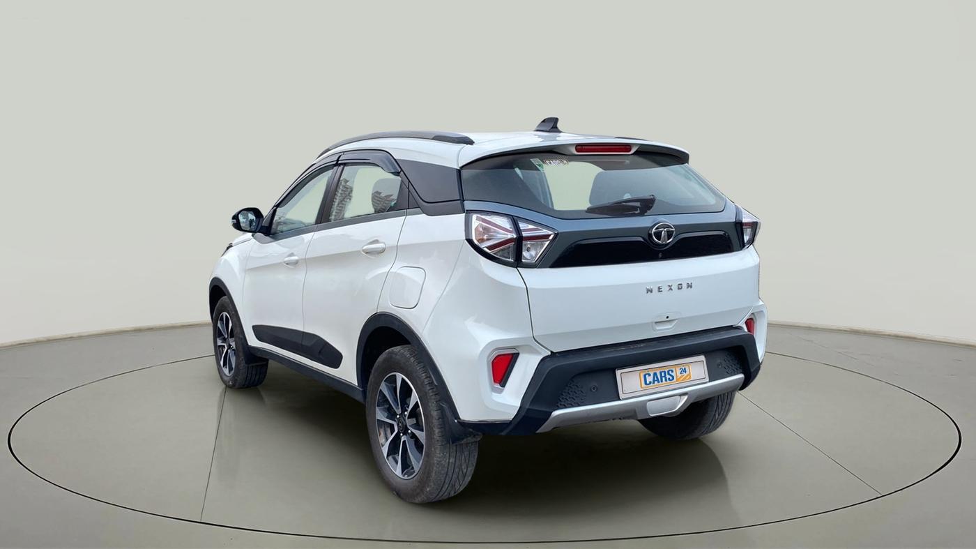 2021 Tata NEXON XZA PLUS DIESEL, Diesel, Automatic, 50,495 km, Left Back Diagonal