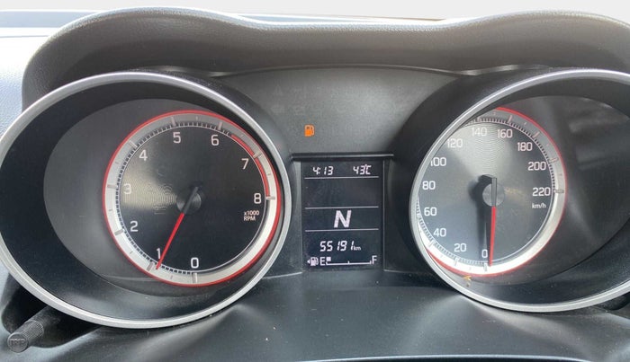 2018 Maruti Swift VXI AMT, Petrol, Automatic, 55,184 km, Odometer Image