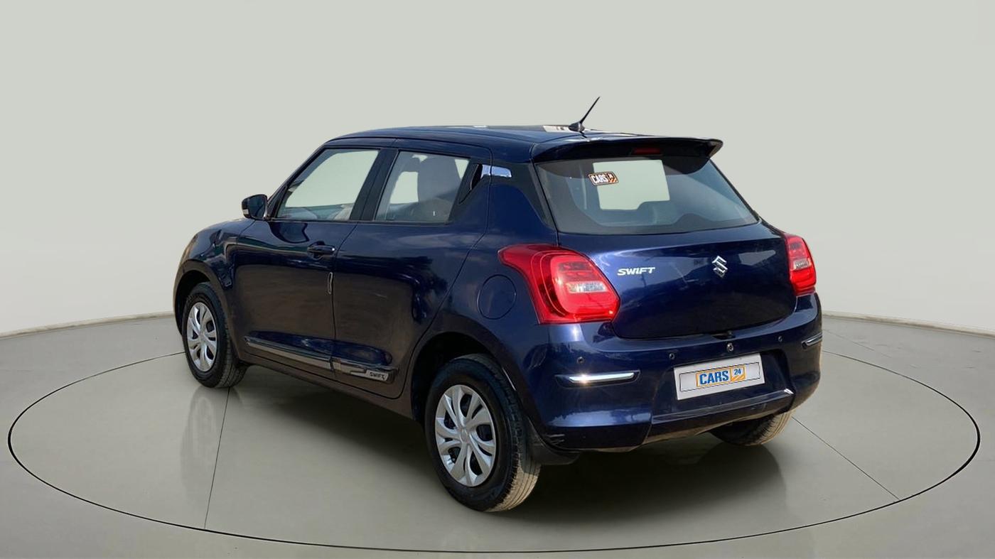 2018 Maruti Swift VXI AMT, Petrol, Automatic, 55,184 km, Left Back Diagonal