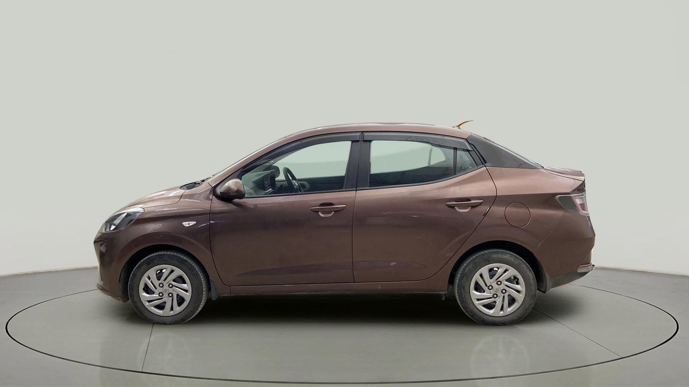 2020 Hyundai AURA S 1.2 CNG, CNG, Manual, 52,647 km, Left Side