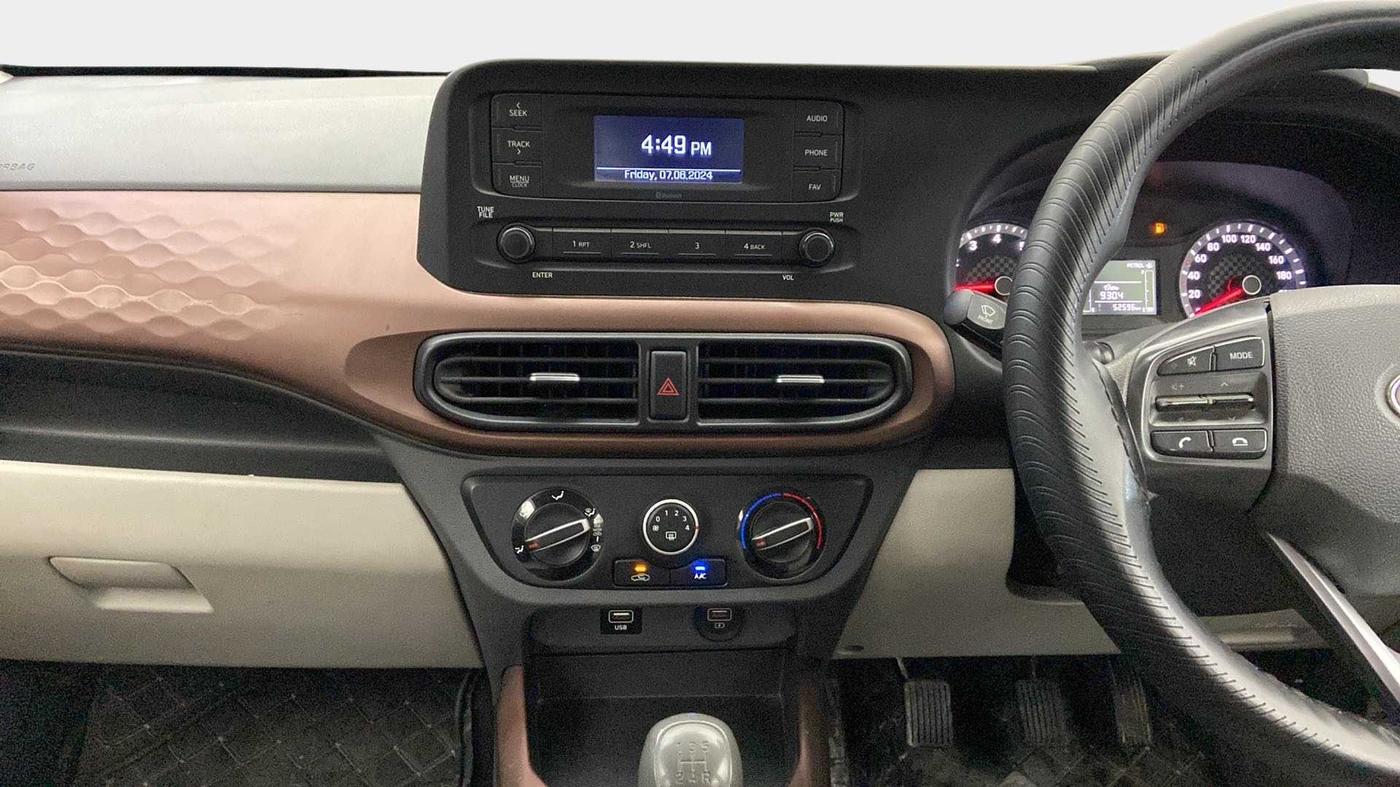 2020 Hyundai AURA S 1.2 CNG, CNG, Manual, 52,647 km, Air Conditioner