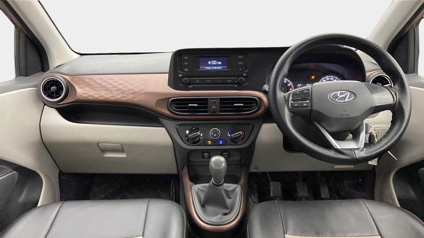2020 Hyundai AURA S 1.2 CNG, CNG, Manual, 52,647 km, Dashboard