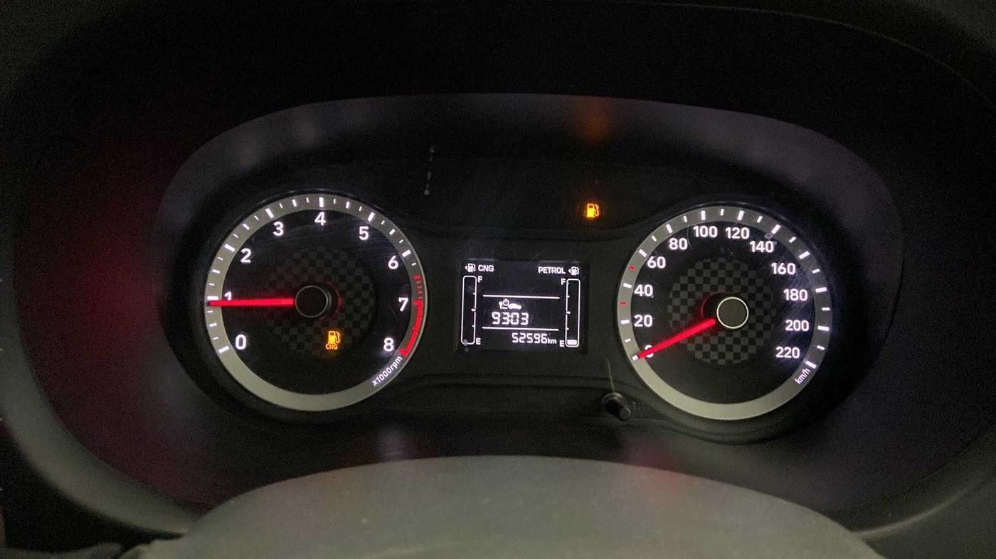 2020 Hyundai AURA S 1.2 CNG, CNG, Manual, 52,647 km, Odometer Image