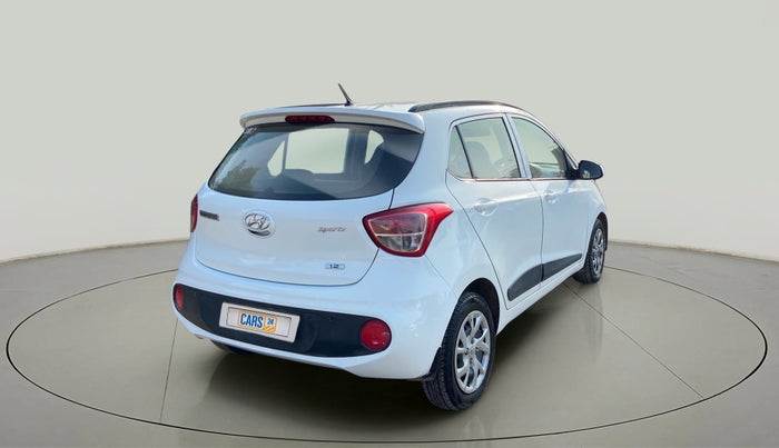 2019 Hyundai Grand i10 SPORTZ 1.2 KAPPA VTVT, CNG, Manual, 52,325 km, Right Back Diagonal