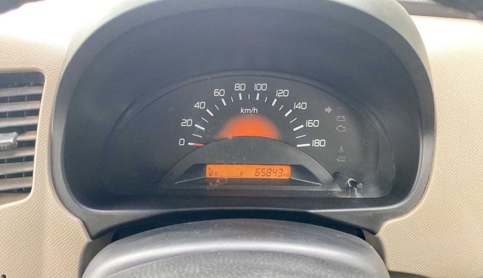 2014 Maruti Wagon R 1.0 LXI CNG, CNG, Manual, 65,973 km, Odometer Image