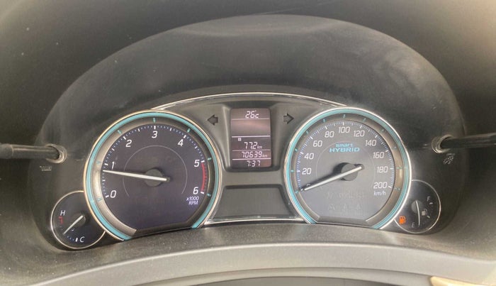 2017 Maruti Ciaz ZETA DIESEL 1.3, Diesel, Manual, 70,635 km, Odometer Image