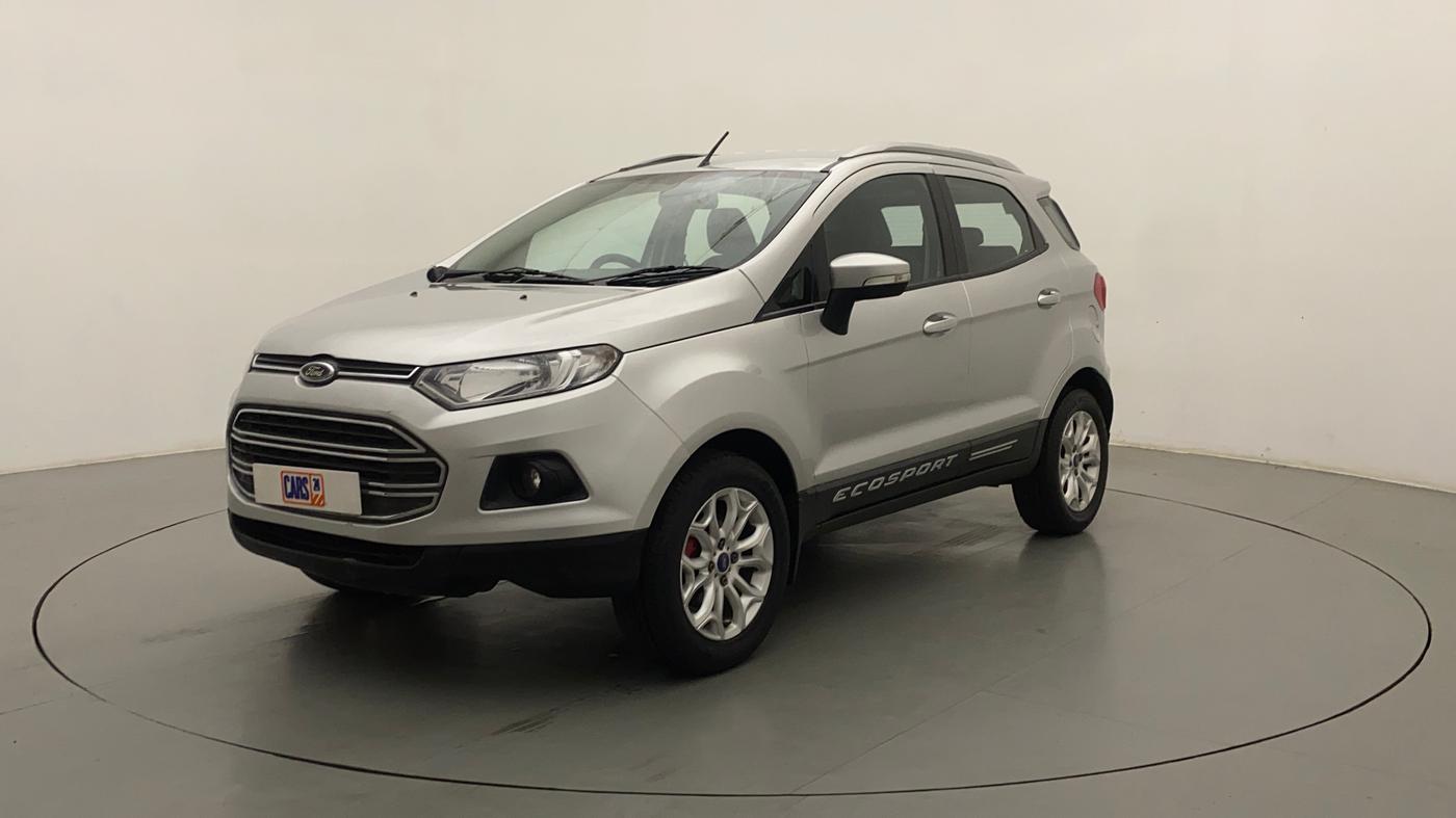 2015 Ford Ecosport TITANIUM 1.5L PETROL AT, Petrol, Automatic, 43,187 km, Left Front Diagonal