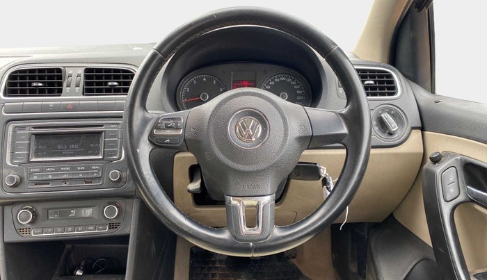 2013 Volkswagen Polo HIGHLINE1.2L, Petrol, Manual, 83,313 km, Steering Wheel Close Up