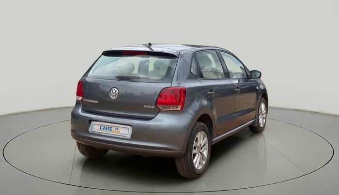 2013 Volkswagen Polo HIGHLINE1.2L, Petrol, Manual, 83,313 km, Right Back Diagonal