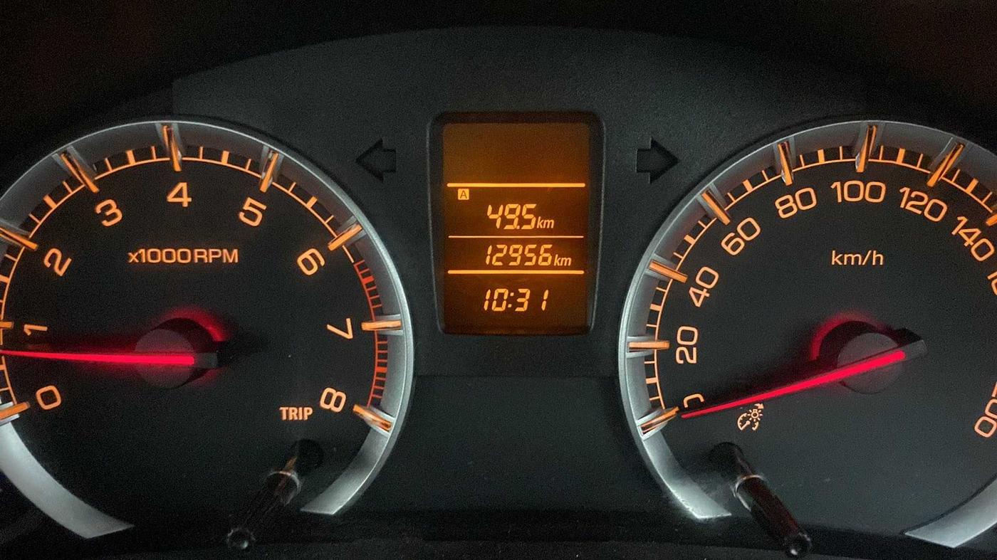 2017 Maruti Swift VXI, Petrol, Manual, 12,907 km, Odometer Image