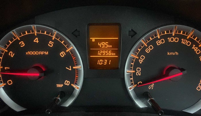 2017 Maruti Swift VXI, Petrol, Manual, 12,907 km, Odometer Image