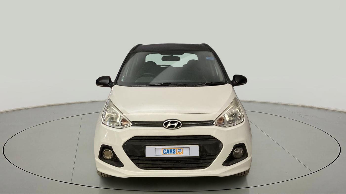 2015 Hyundai Grand i10 ASTA AT 1.2 KAPPA VTVT, Petrol, Automatic, 49,639 km, Front