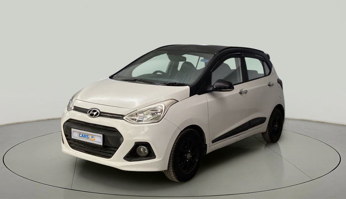 2015 Hyundai Grand i10 ASTA AT 1.2 KAPPA VTVT, Petrol, Automatic, 49,639 km, Left Front Diagonal